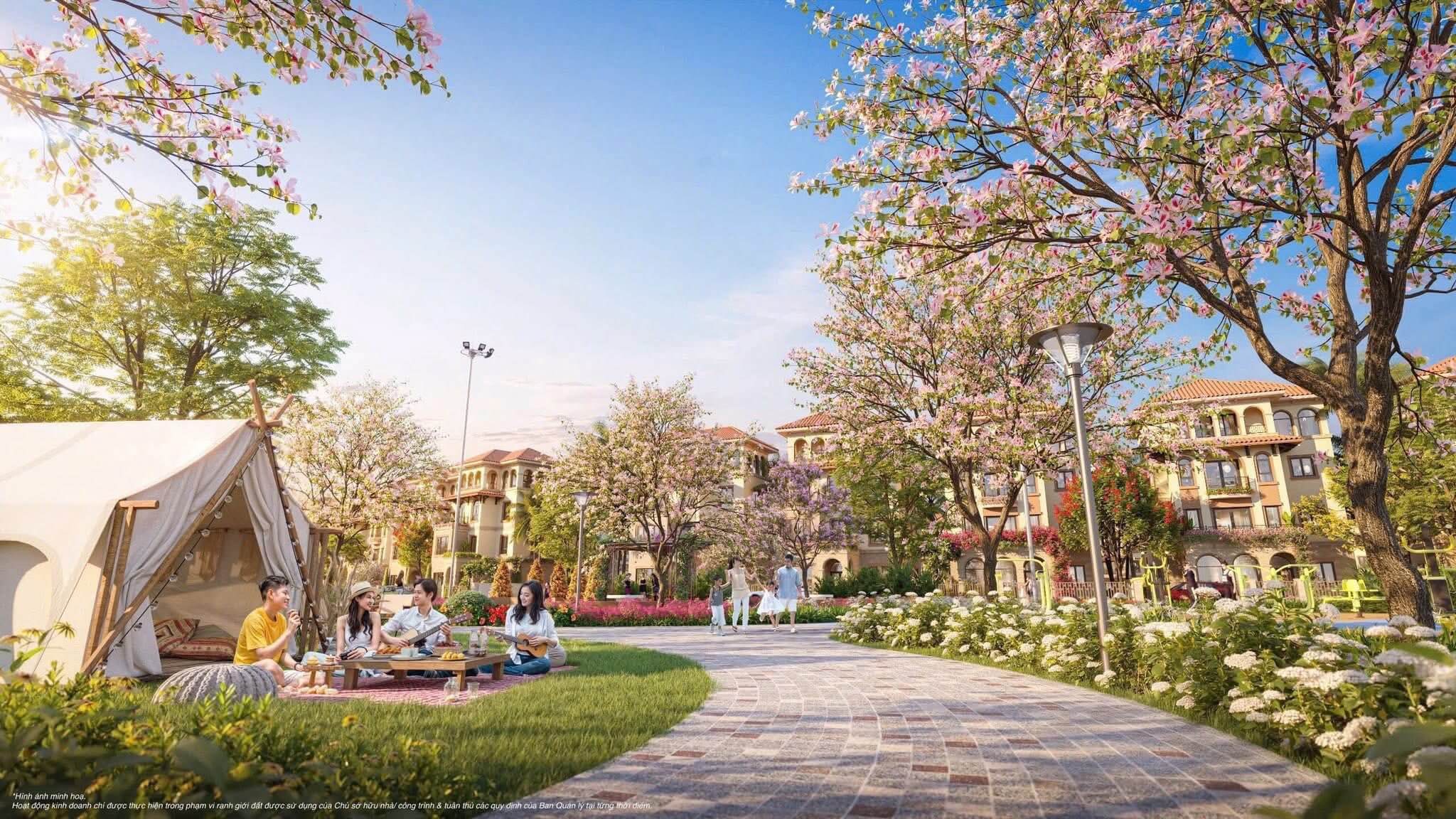 biệt thự vinhomes green paradise