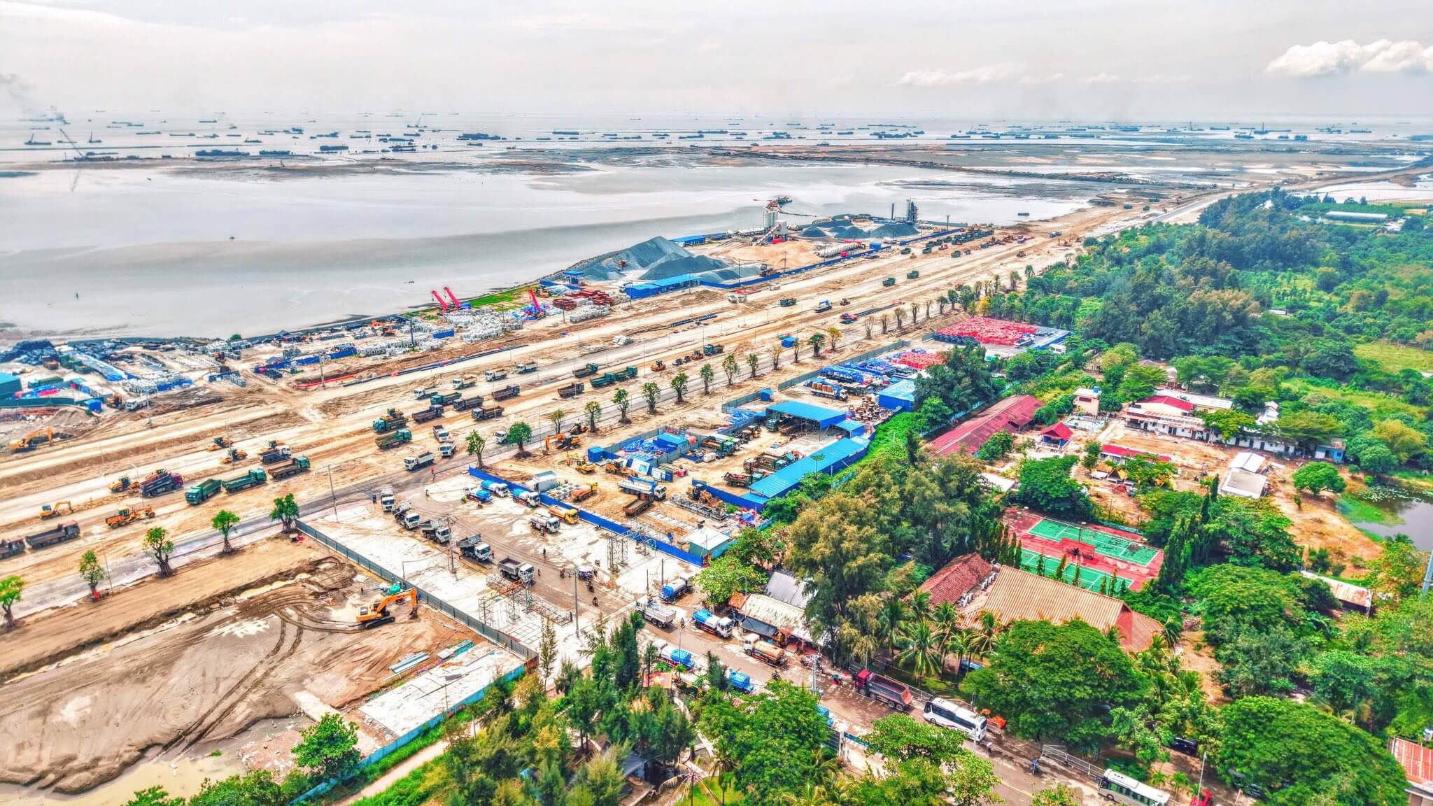 tiến độ Vinhomes Cần Giờ tháng 10/2025.