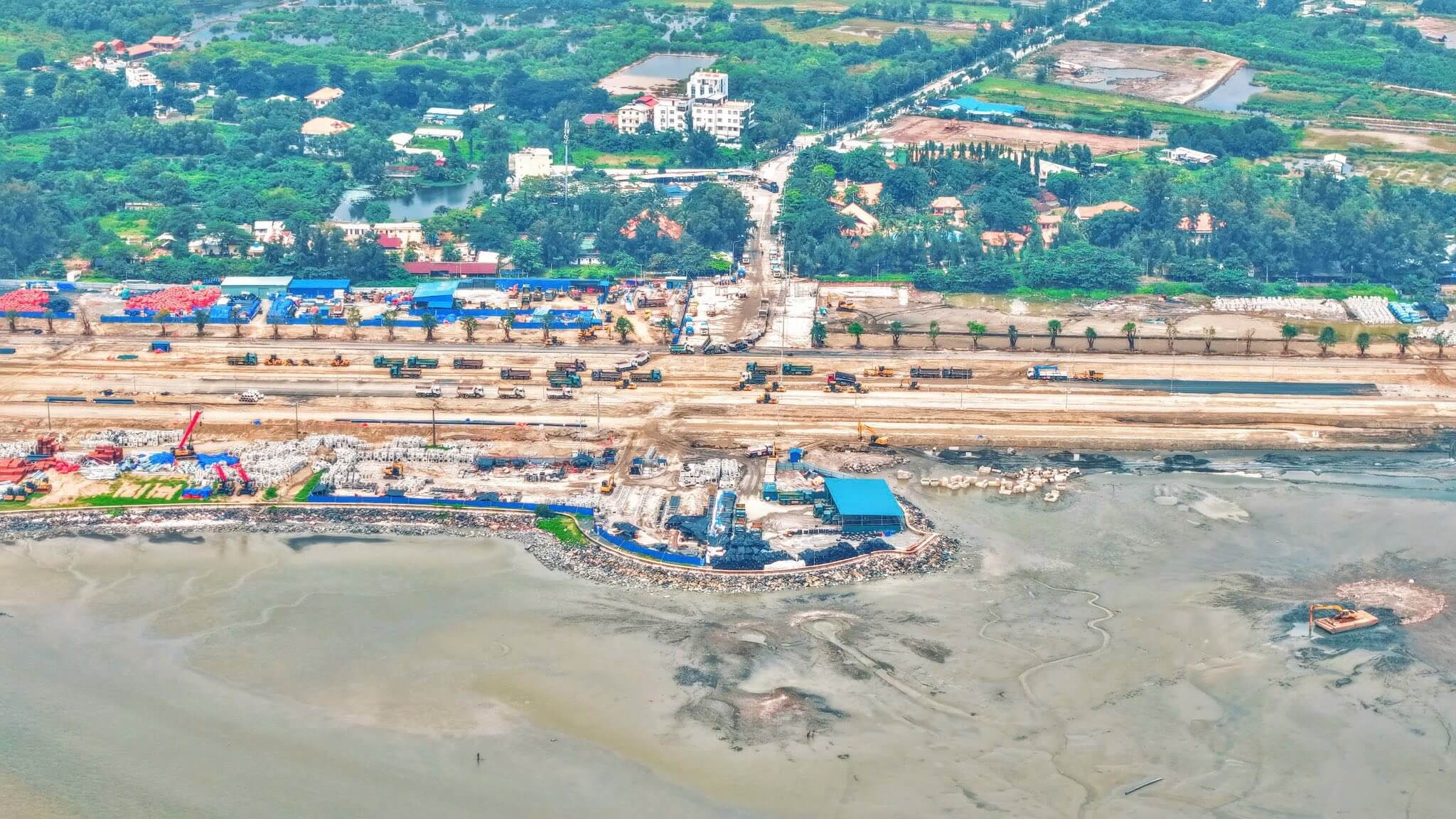 tiến độ Vinhomes Cần Giờ tháng 10/2025.