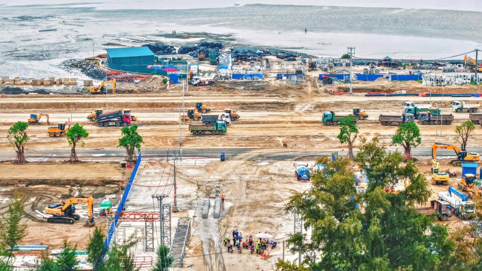 tiến độ Vinhomes Cần Giờ tháng 10/2025.