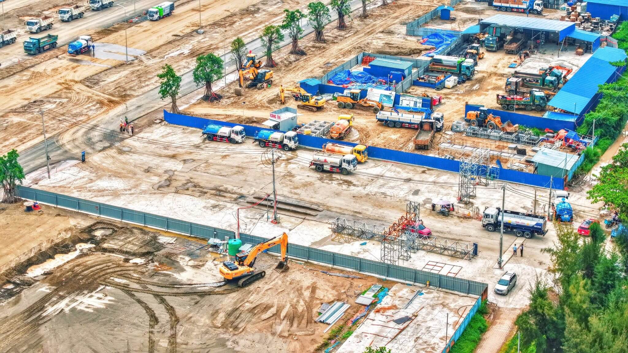 tiến độ Vinhomes Cần Giờ tháng 10/2025.